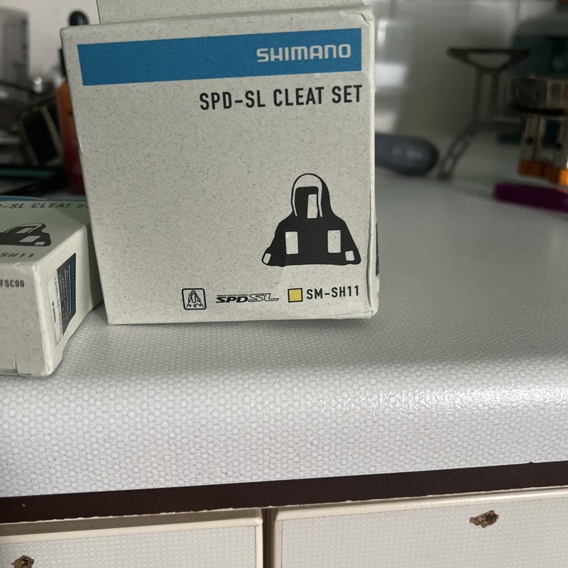 Shimano SM-SH11 6° Float SPD-SL Road Bike Pedal Cleats X2