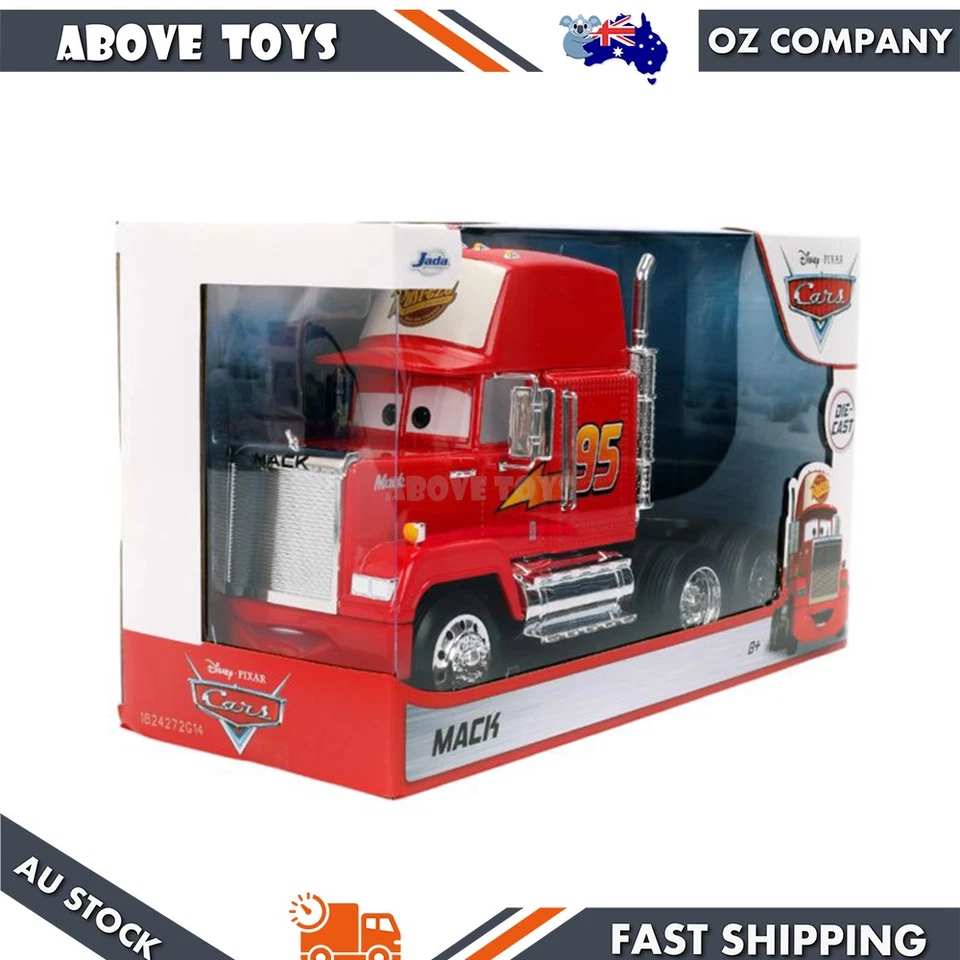 Jada 1:24 Scale Disney Pixar Cars Mack Truck Diecast Vehicle Toy Model - Image 2 of 4