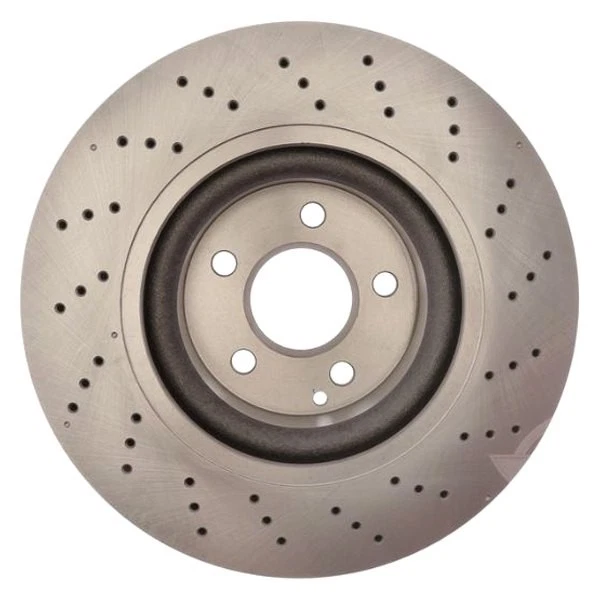 For Mercedes-Benz SL550 07-12 Raybestos R-Line Plain Vented Front Brake Rotor — 第 3/3 张图片