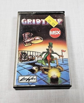 Gridtrap von LiveWire Software für MSX auf Kassette. Ungetestet.