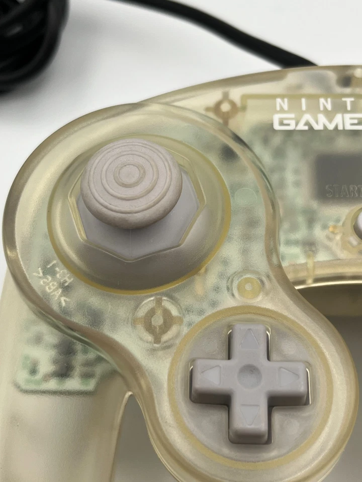 Official OEM Nintendo GameCube Controller Clear Skeleton DOL-003 JP - Excellent - Image 4 of 4