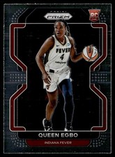 2022-23 Panini Prizm WNBA Queen Egbo Rookie Indiana Fever #190