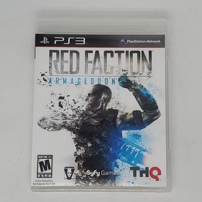 Red Faction Armageddon Sony PlayStation 3 PS3 CIB w  Inserts Tested And Working 