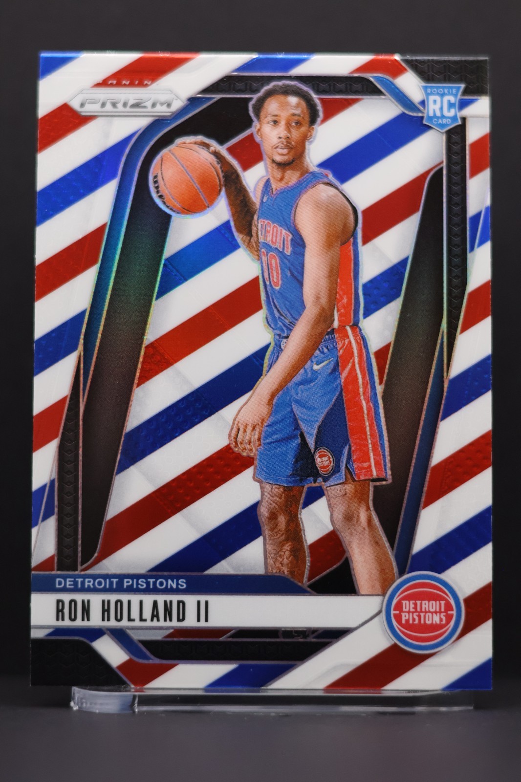 Ron Holland II 2024-25 Panini #269 Red White & Blue Prizm (RC)