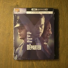 THE DEPARTED STEELBOOK 4K UHD DIGITAL J-CARD NEW OOP SEALED FREE SHIPPING