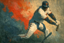 💎 Barry Bonds – Baseball Legends Series | Fine Art Pop 36x24 | Print H1