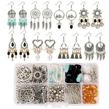 Jewellery Making Findings Kit DIY Earring Bracelet Necklace Making Tool for Gift