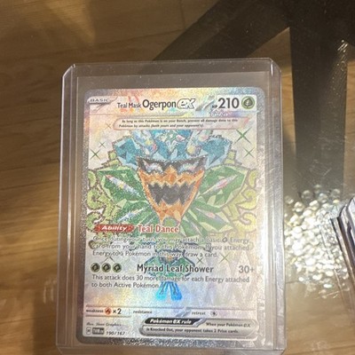 Pokemon TCG Teal Mask Ogerpon ex 190/167 Sv06 Twilight Masquerade Holo English