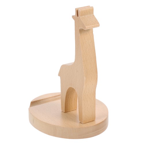 Mobile Phone Holder Office Wooden Jail Walnut Phonestand for Desk - 第 3/12 張圖片