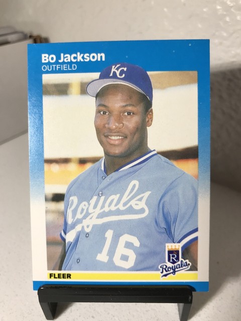 BO JACKSON 1987 FLEER ROOKIE CARD Ungraded EBay