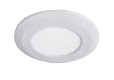 Armacost Lighting Wafer Thin LED Soft White Puck Light Gloss White (2700K)