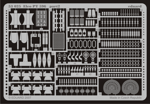EDUARD MODELS 1/35 Ship- Elco PT596 for ITA EDU53025 - Picture 2 of 2