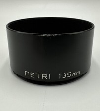 Petri 135mm f3.5 Metal Lens Hood 52mm screw in type vintage