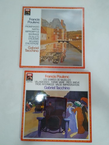 Gabriel Tacchino - Francis Poulenc, Promenades & Les Soirees De Nazelles 2LP's - Imagen 6 de 6