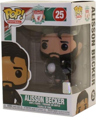 【サイン入り 美品】 アリソン ベッカー サイン入り Funko Pop Alisson Becker Signed Autographed Liverpool FUNKO POP 25 PSA/DNA