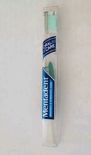 Mentadent 51 Toothbrush Medium Full Head Flared Side Bristles Blue/Teal Handle