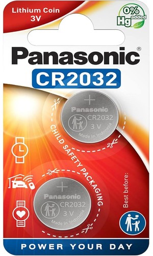 CR2032 Duracell/Panasonic Coin Cell Lithium 3V Batteries-Toys Car Key Fob Remote - Picture 11 of 18