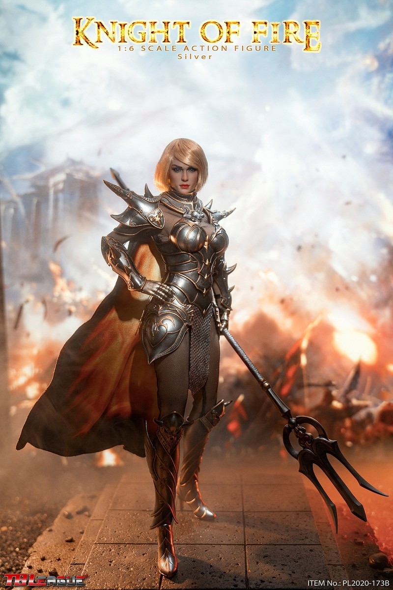 TBLeague PL2020-173B 1:6 Knight of Fire Female Warrior Action