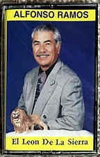 CASSETTE-ALFONSO RAMOS---EL LEON DE LA SIERRA-1994-TEJANO-PURO TEJANO-SEALED