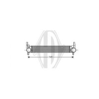 Diederichs LadeluftküHler FüR VW Polo 6R1 6C1 6R_ Fabia II Combi 545 5J DCA1020