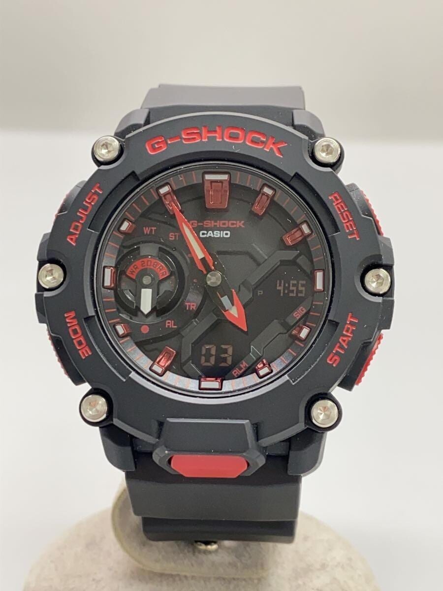 CASIO G-SHOCK GA-2200BNR-1AJF Black Quartz Digital Analog