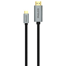PHILCO PAH1314C-GY USB C to HDMI Cable 4k 60Hz 6ft