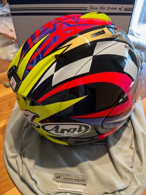Arai Full face helmet RX-7X Kevin Schwantz US 30th Anniversary NEW