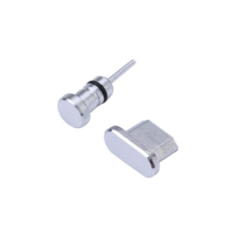  2 Pcs/ Dust Plug for S7 USB Soveriegn Silver Stopper Dust-proof Miniature - Picture 1 of 6