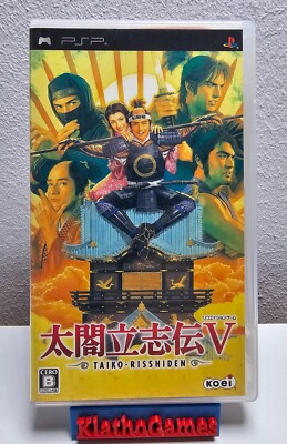 PSP Koei Tecmo Taikou Risshiden V    mit OVP+Anl. NTSC-J   D623