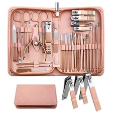 Manicure Set Professional Manicure Kit - 30 in 1 Pedicure Kit Nail Clippers  