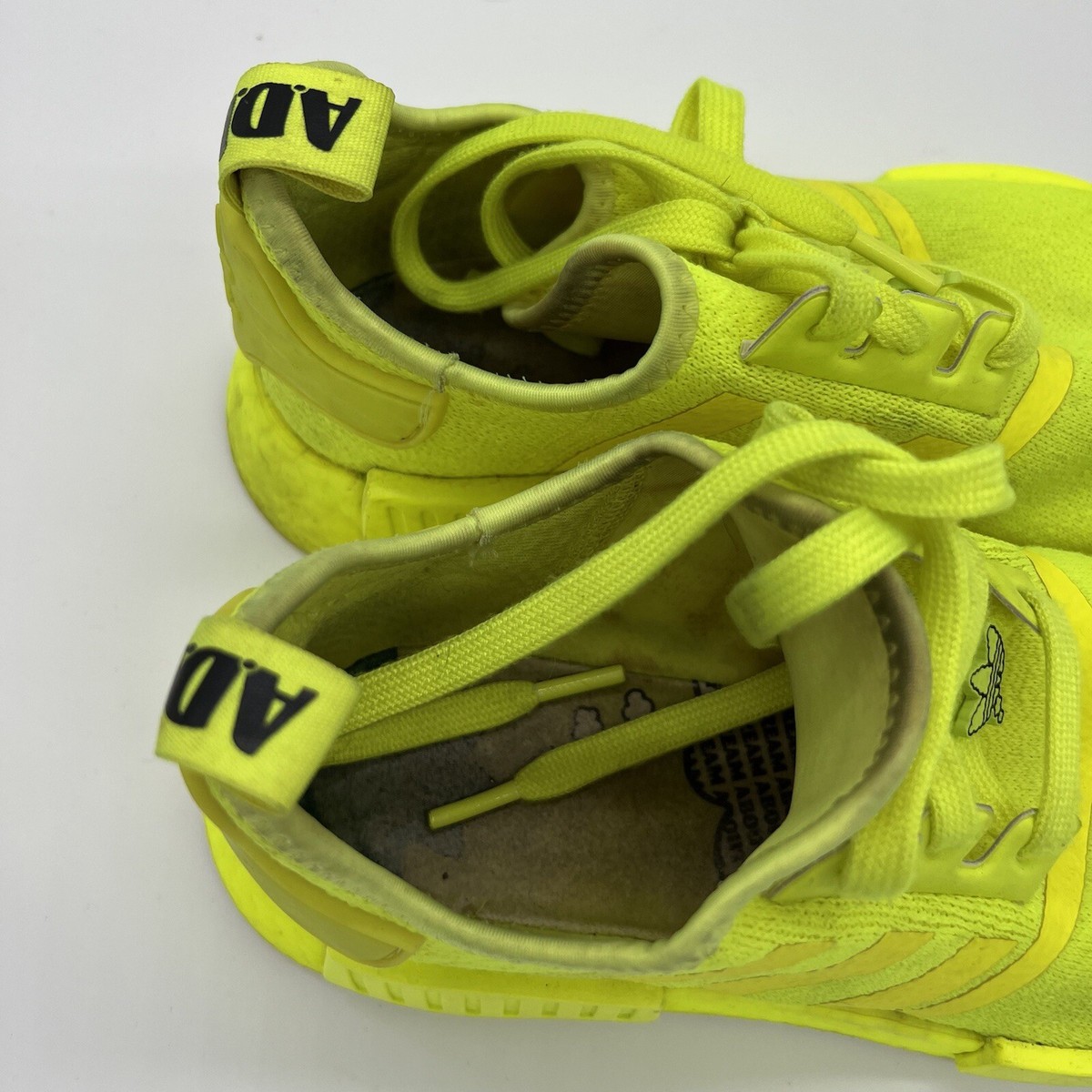 Adidas NMD R1 Solar Yellow Women's 8 Sneakers Tennis Shoes Highlight Neon |  eBay