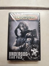 New and Sealed Games Workshop Necromunda Underdog Card Pack