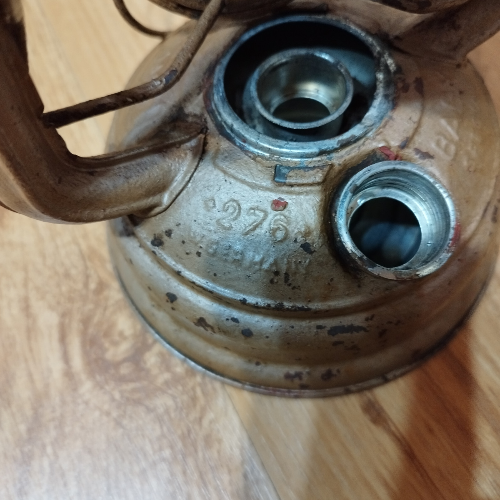 Old kerosene lantern Feuerhand 276 BABY special STURMKAPPE W.Germany  Retr Lamp 