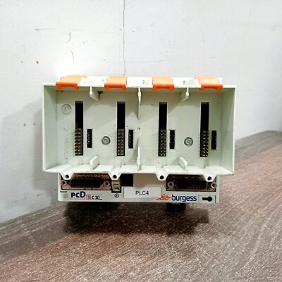 USED | SAIA BURGESS PCD3.C100Z05 CPU MODULE HOLDER 4 I/O SLOT