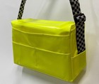 Large Newspaper Delivery Bags Chequered Strap with Pockets