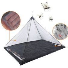 Lightweight Camping Hammock Insect Mosquito Net Mesh Tent Sleeping Canopy UK
