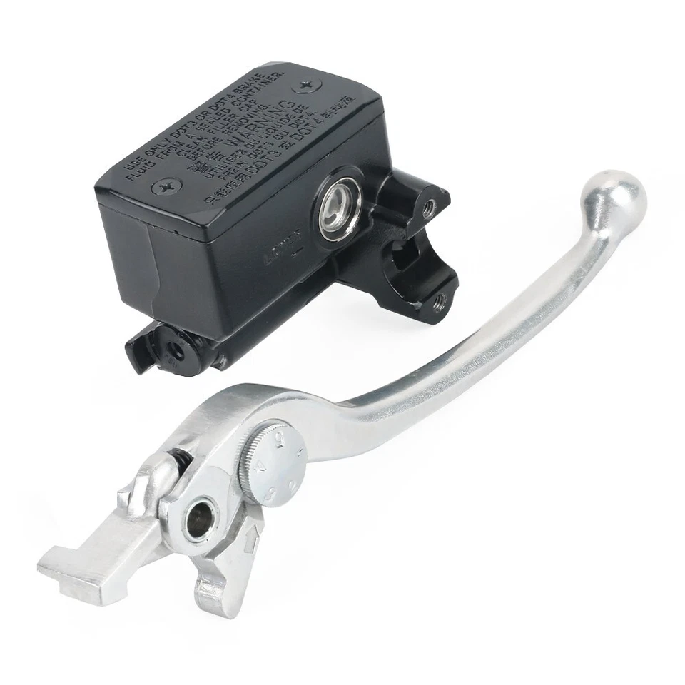 Cilindro maestro de freno delantero con palanca para Kawasaki ZRX1200 ZR1100 W800 7/8" Foto 2 de 4
