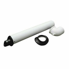 Ideal 208174 Horizontal Flue Terminal - White