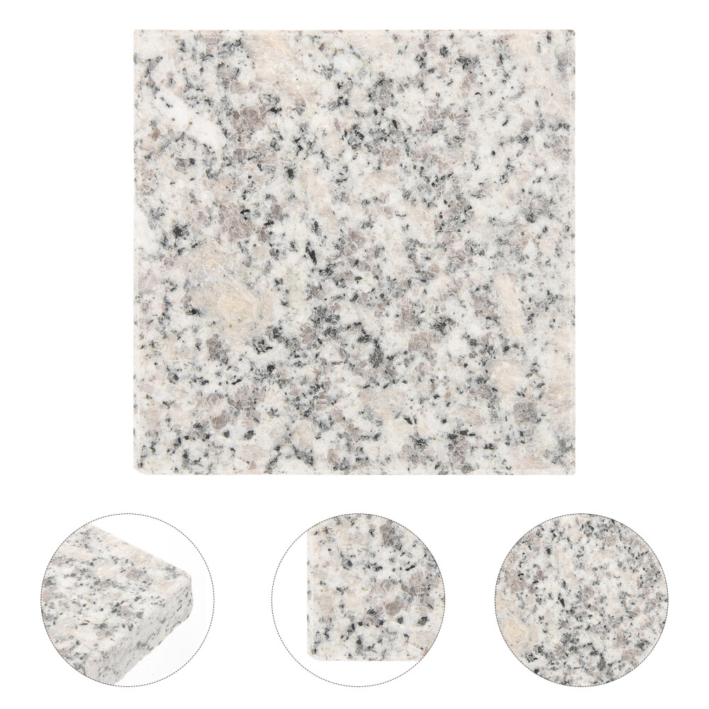 2 Pcs Marble Cooling Tiles for Hamster Chinchilla Stone Blocks
