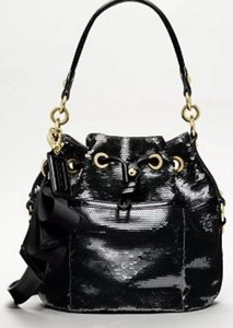 coach sequin backpack