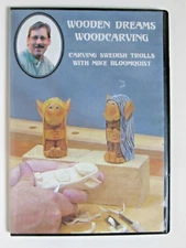 DVD "Carving Swedish Trolls" Wooden Dreams Woodcarving w/ Mike Bloomquist
