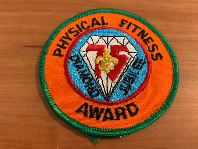 BSA, 1985 Diamond Jubilee Physical Fitness Award Patch
