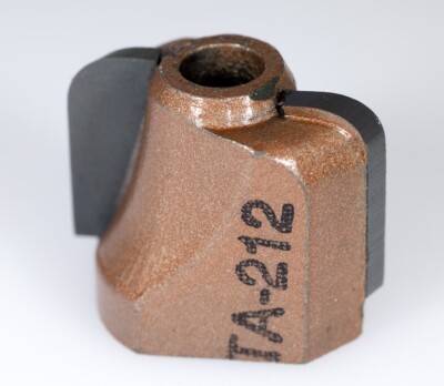 Ocemco OCM-TA-212, Carbide 1/8'' Radius, 3/4'' Cut Diameter Cove Router Bit