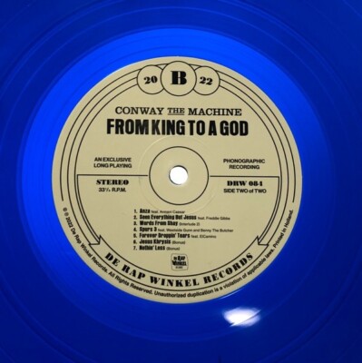 From King to A God - Conway The Machine, Vinyl, LP, Gold, Numbered