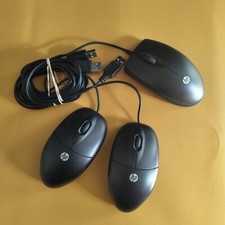 Nice 3x Lot HP USB Optical Wheel Mouse Deal