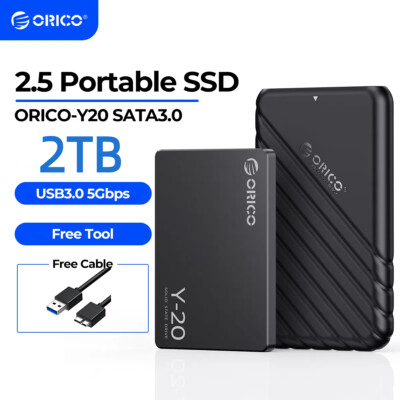 ORICO 2TB 2.5  SATA III Internal Solid State Drive & Enclosure PSSD DIY 6Gbps
