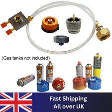 Gas Refill Adapter Propane Cylinder Butane Canister Tank Outdoor Camping BBQ DIY