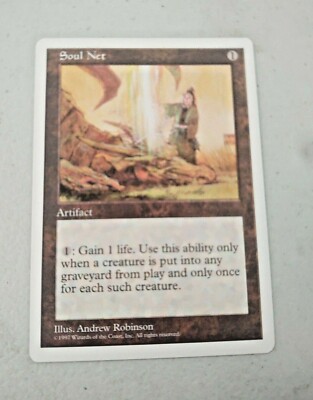MTG Soul Net Fifth Edition 400 Regular Uncommon Premium NOS See Description