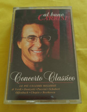 ALBANO CARRISI CONCERTO CLASSICO Rara MC K7 Musicassetta CASSETTA Usata