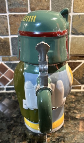 Disney Star Wars Signature Stein Boba Fett Collectible Beer Stein - Picture 5 of 16